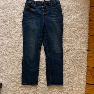 MADEWELL VINTAGE CROPPED JEAN!!!